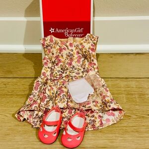 American Girl Pink Dress Shoes with Strap